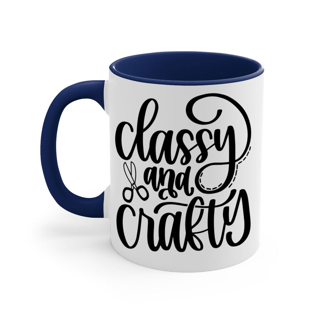 Classy And Crafty 43#- crafting-Mug / Coffee Cup