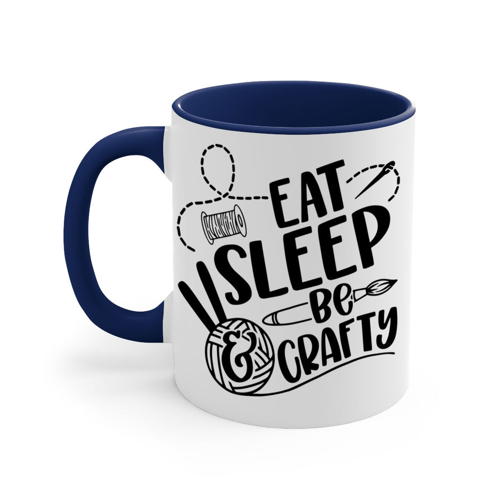 Eat Slepp Be Crafty 28#- crafting-Mug / Coffee Cup