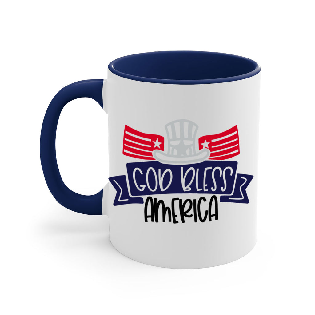 God Bless America Style 151#- 4th Of July-Mug / Coffee Cup