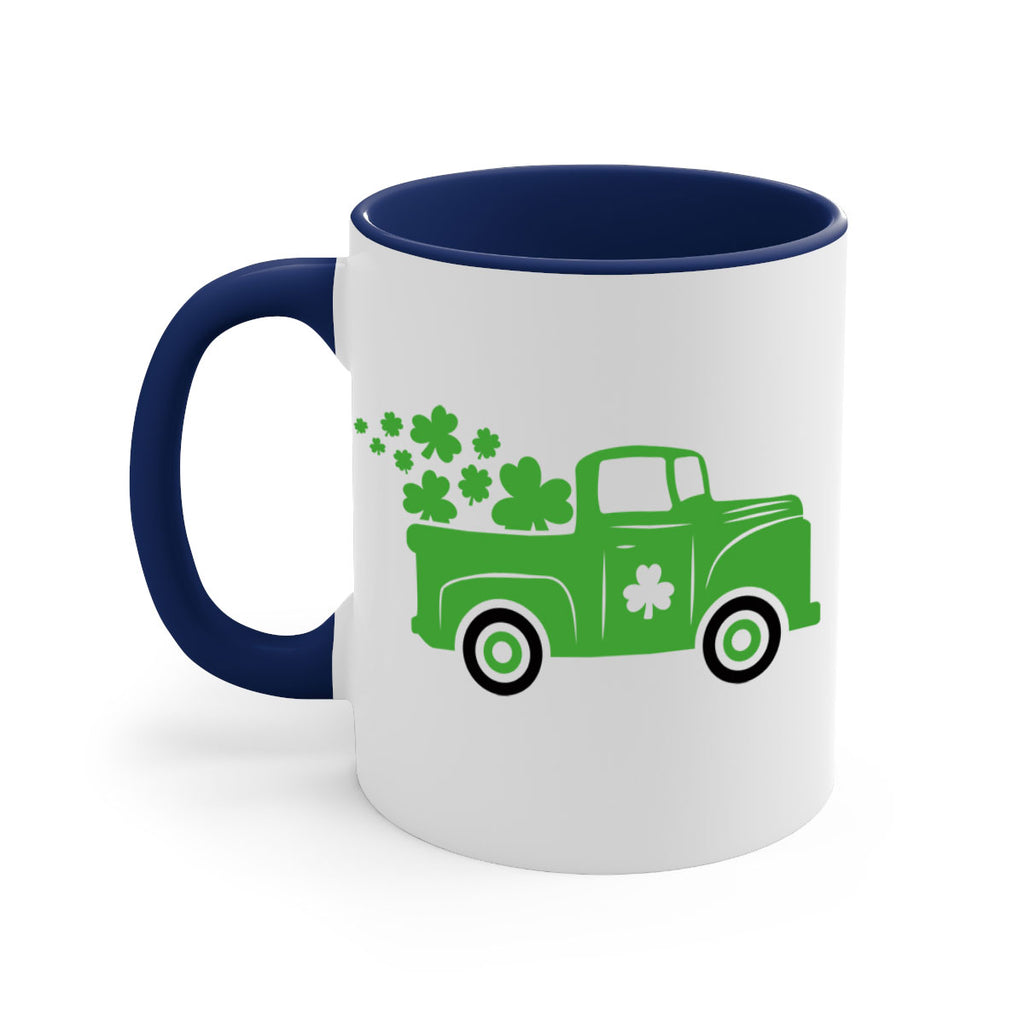 Green Truck Style 97#- St Patricks Day-Mug / Coffee Cup