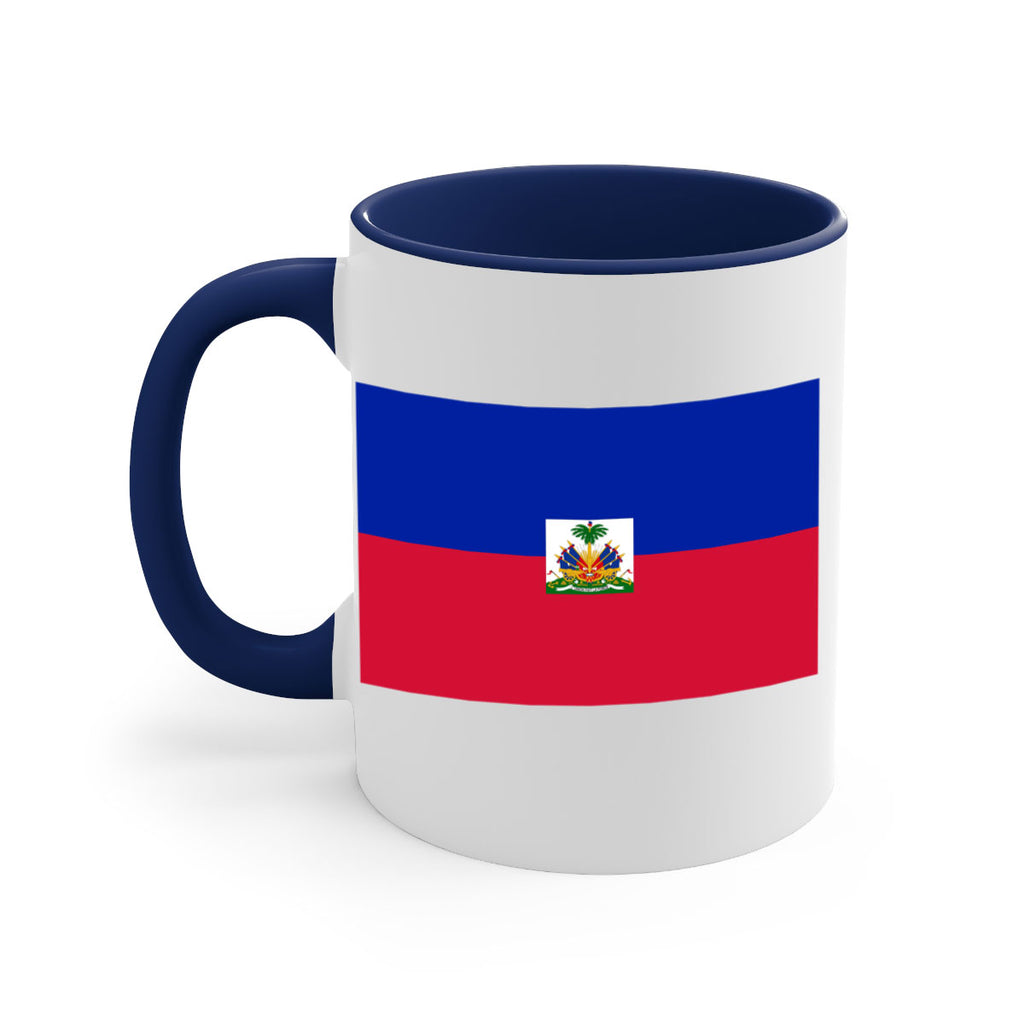 Haiti 125#- world flag-Mug / Coffee Cup