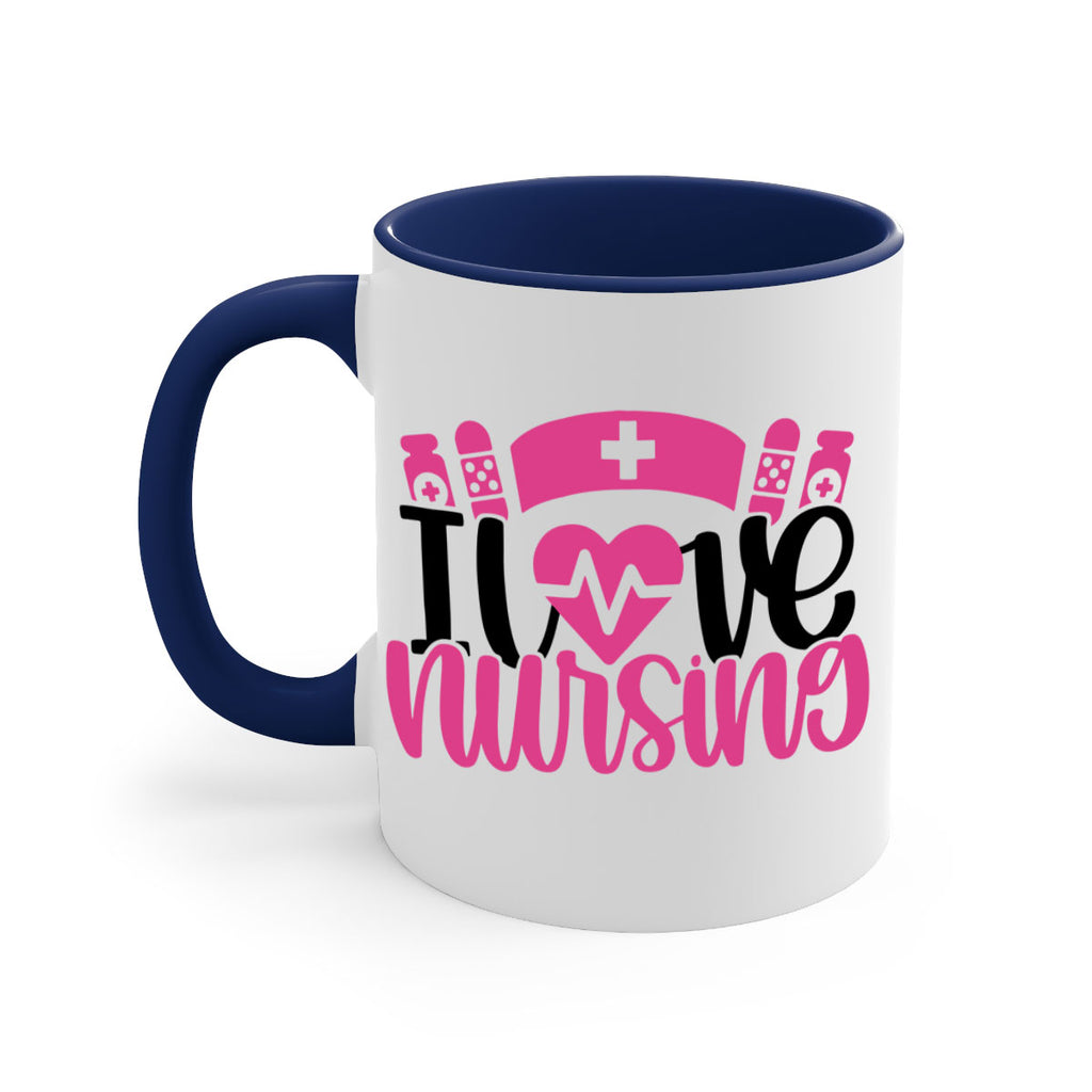I Love Nursing Style Style 171#- nurse-Mug / Coffee Cup