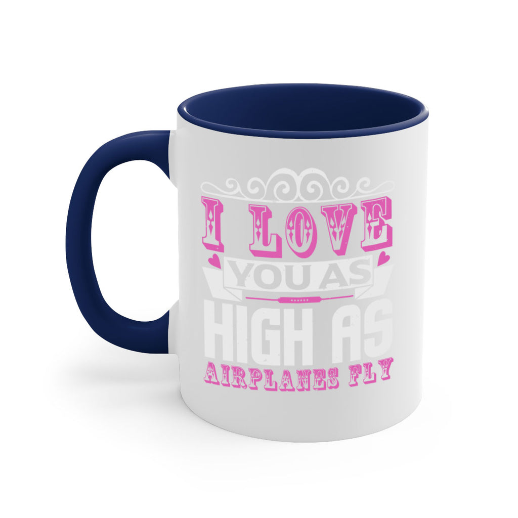 I love you as high as airplanes fly Style 240#- baby2-Mug / Coffee Cup