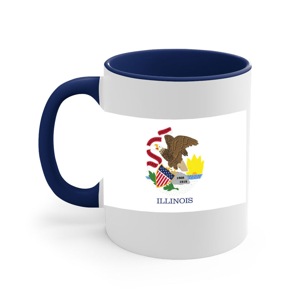 Illinois 39#- Us Flags-Mug / Coffee Cup