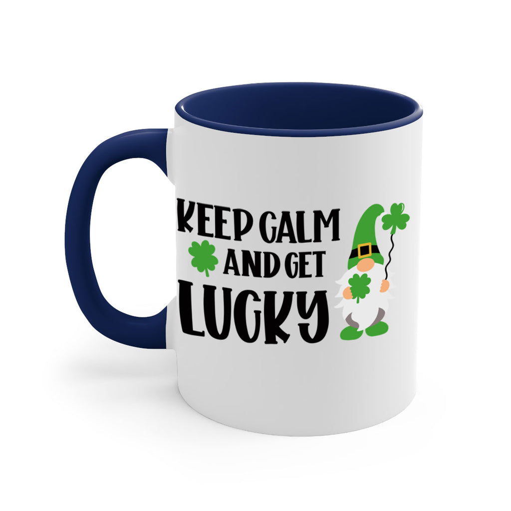 Keep Calm And Get Lucky Style 75#- St Patricks Day-Mug / Coffee Cup