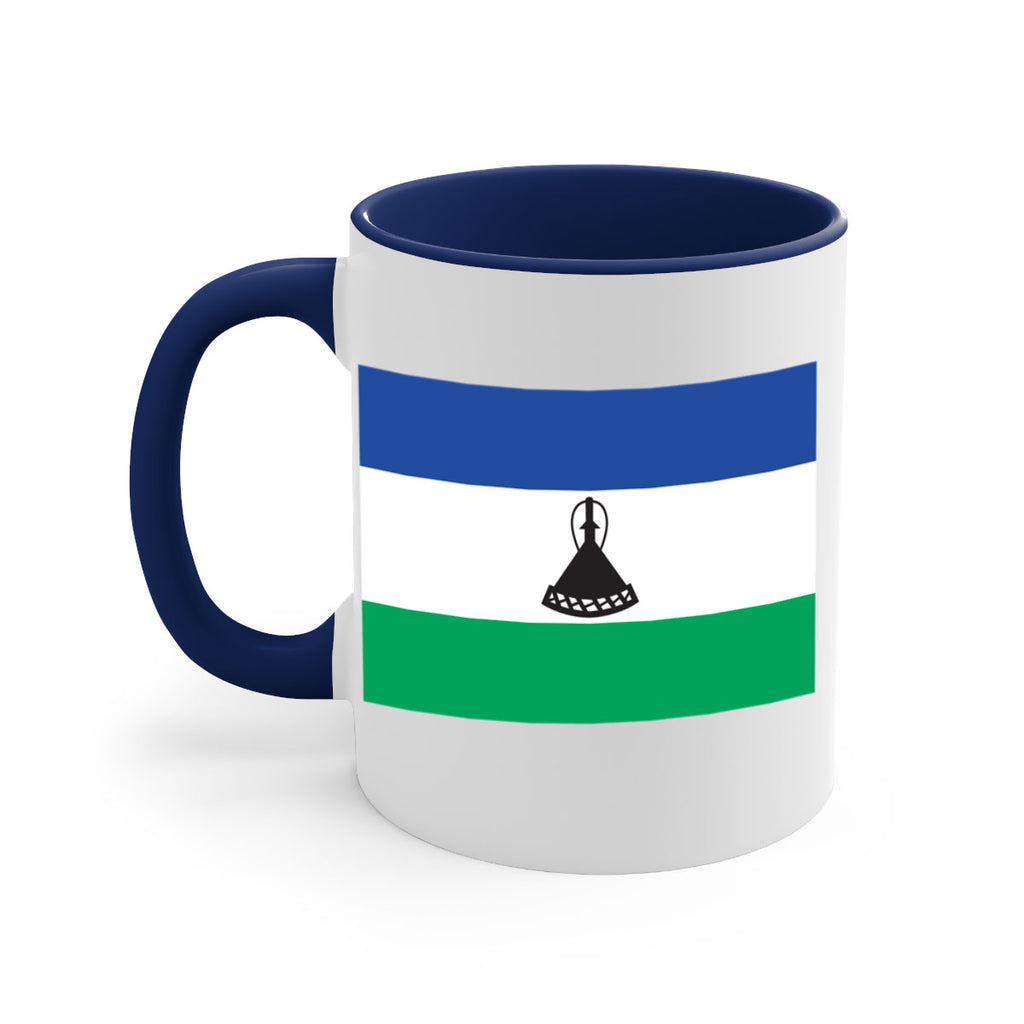 Lesotho 102#- world flag-Mug / Coffee Cup