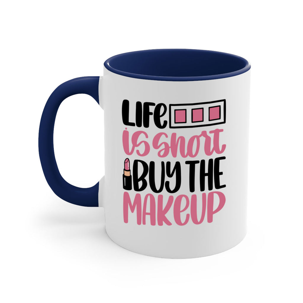 Life Is Short Buy Makeup Style 61#- makeup-Mug / Coffee Cup