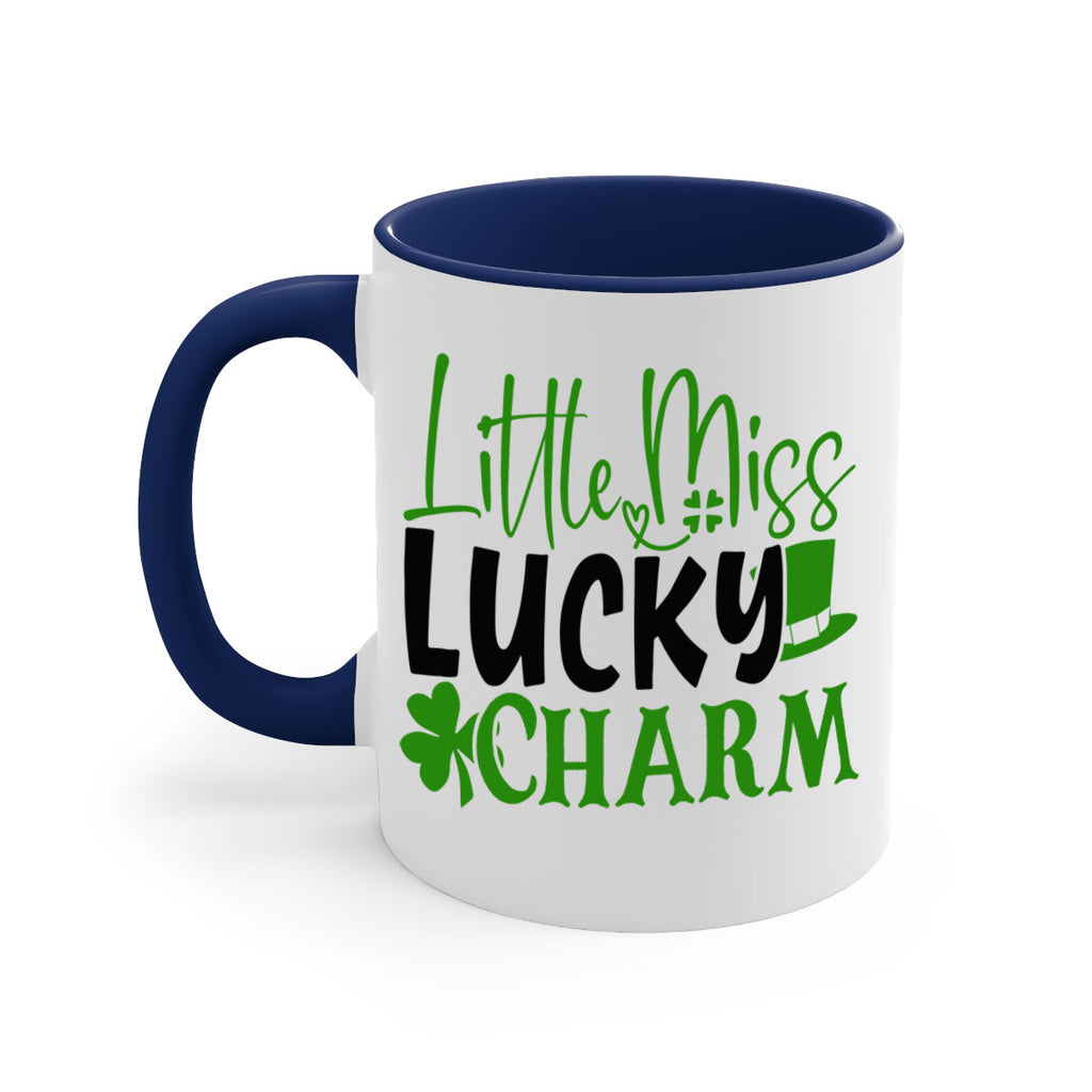 Little Miss Lucky Charm Style 154#- St Patricks Day-Mug / Coffee Cup