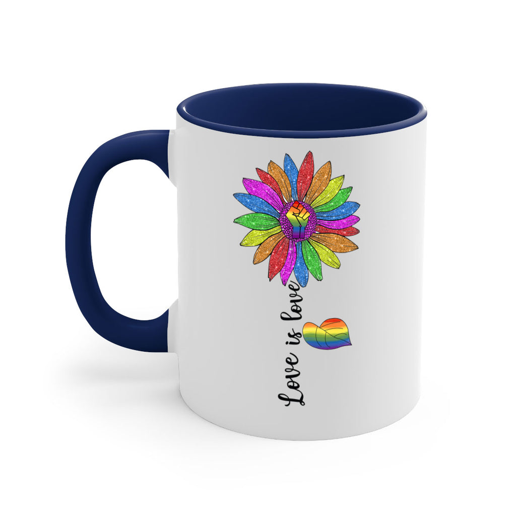 Love Is Love Pride Lgbt Sunflower Png 47#- lgbt-Mug / Coffee Cup