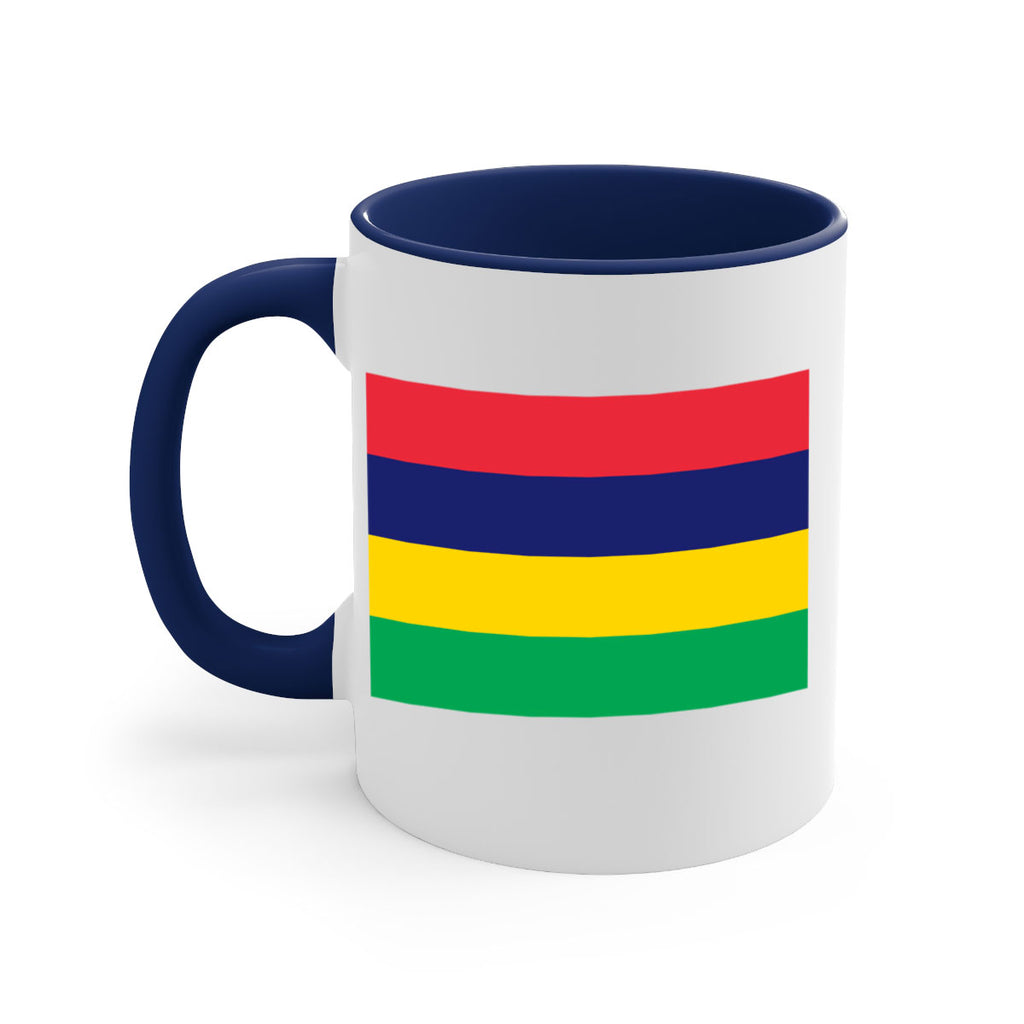 Mauritius 88#- world flag-Mug / Coffee Cup