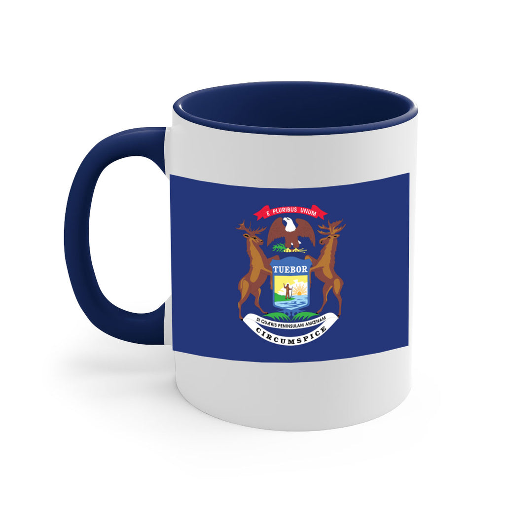 Michigan 30#- Us Flags-Mug / Coffee Cup