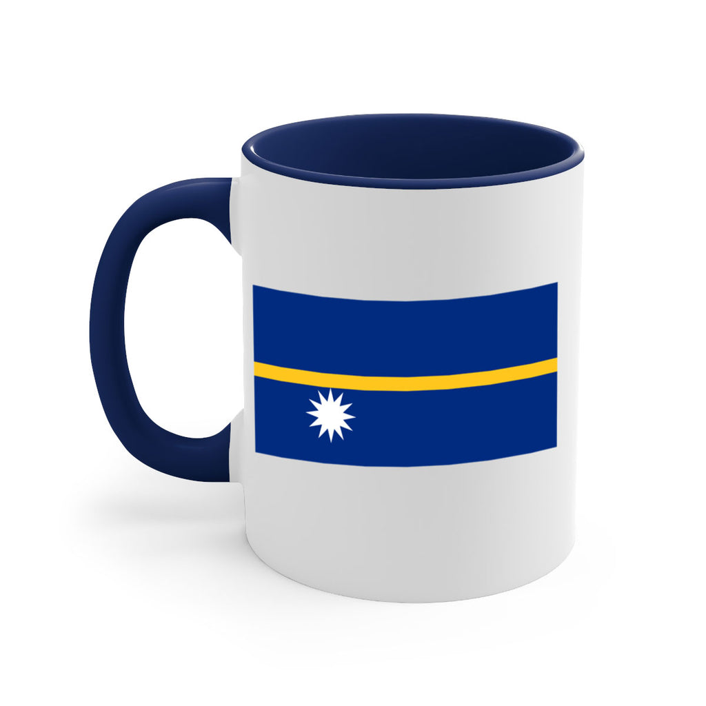 Nauru 77#- world flag-Mug / Coffee Cup