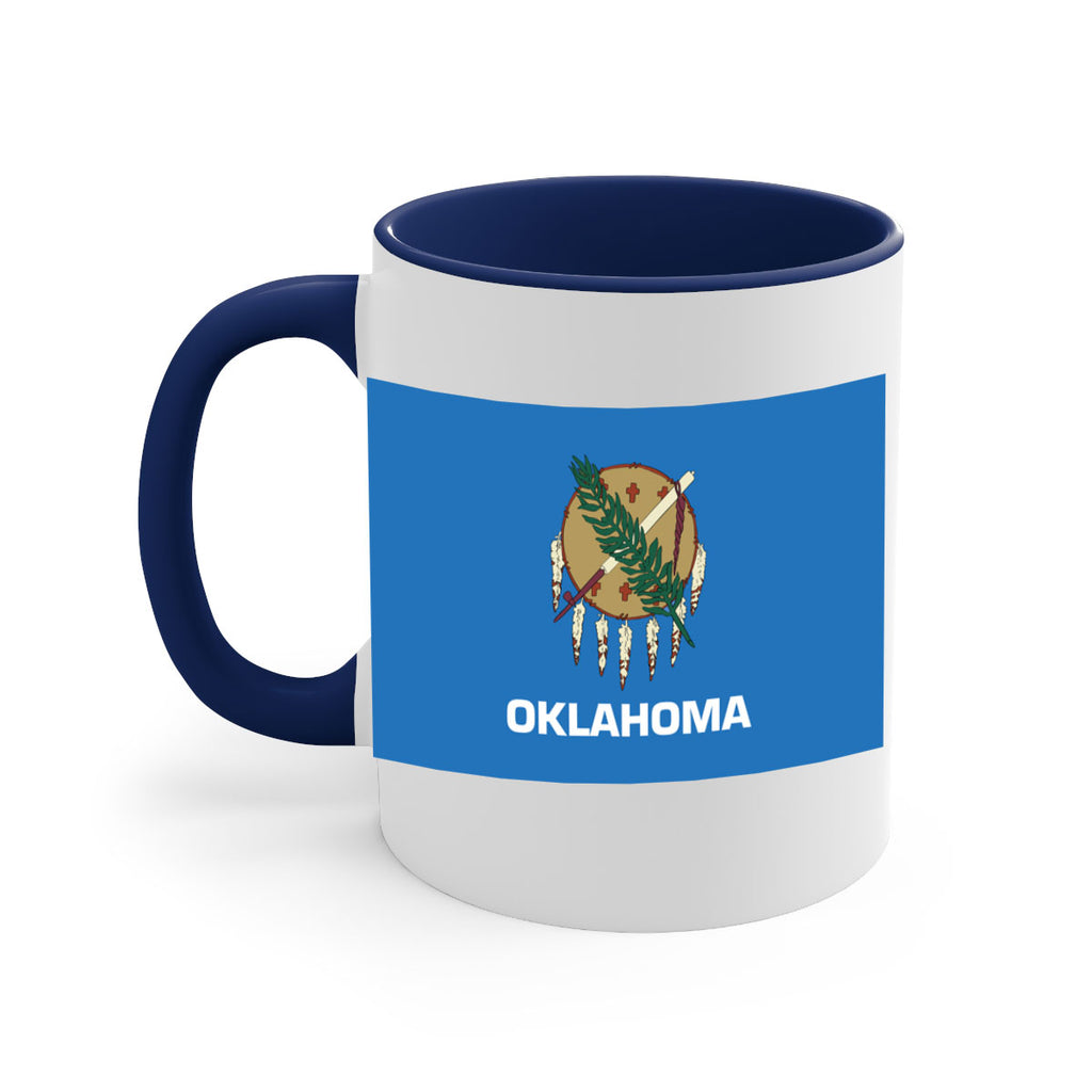 Oklahoma 16#- Us Flags-Mug / Coffee Cup