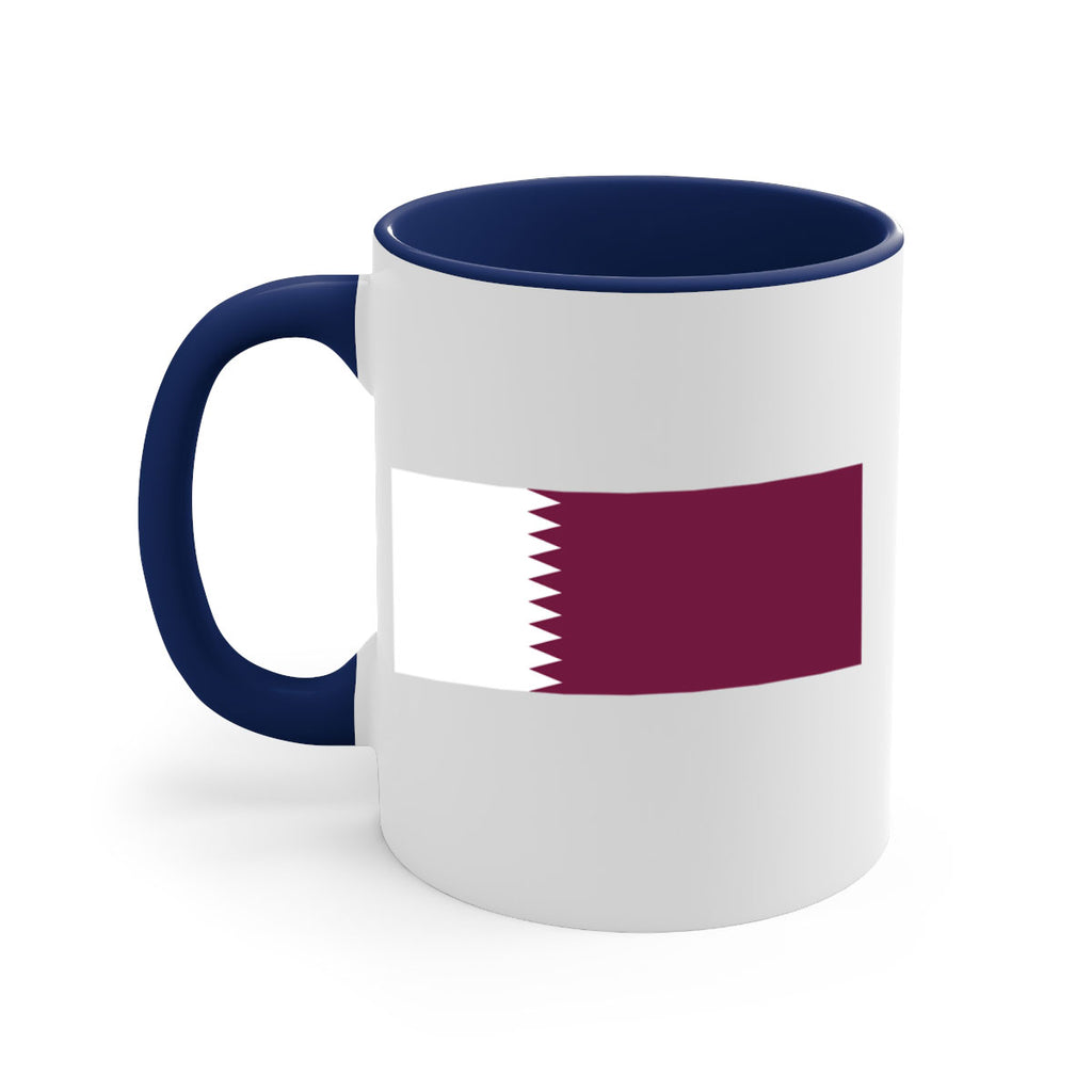 Qatar 56#- world flag-Mug / Coffee Cup