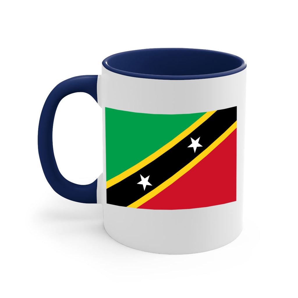 Saint Kitts and Nevis 52#- world flag-Mug / Coffee Cup