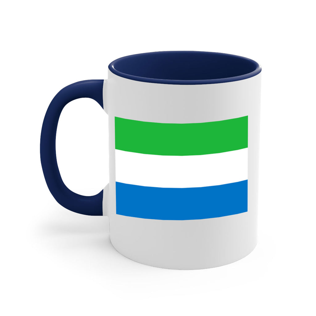 Sierra Leone 42#- world flag-Mug / Coffee Cup