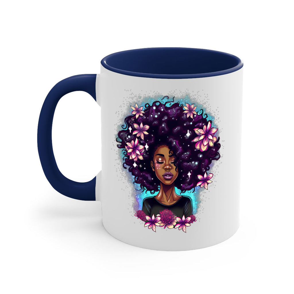 Sparkling Black Girl Design 3#- Black women - Girls-Mug / Coffee Cup