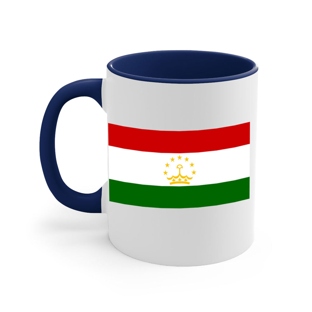 Tajikistan 25#- world flag-Mug / Coffee Cup