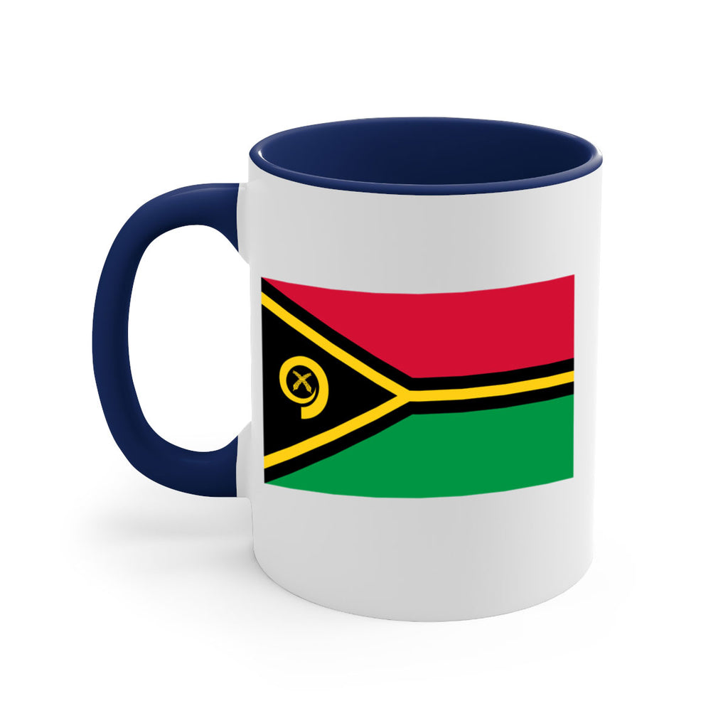 Vanuatu 7#- world flag-Mug / Coffee Cup