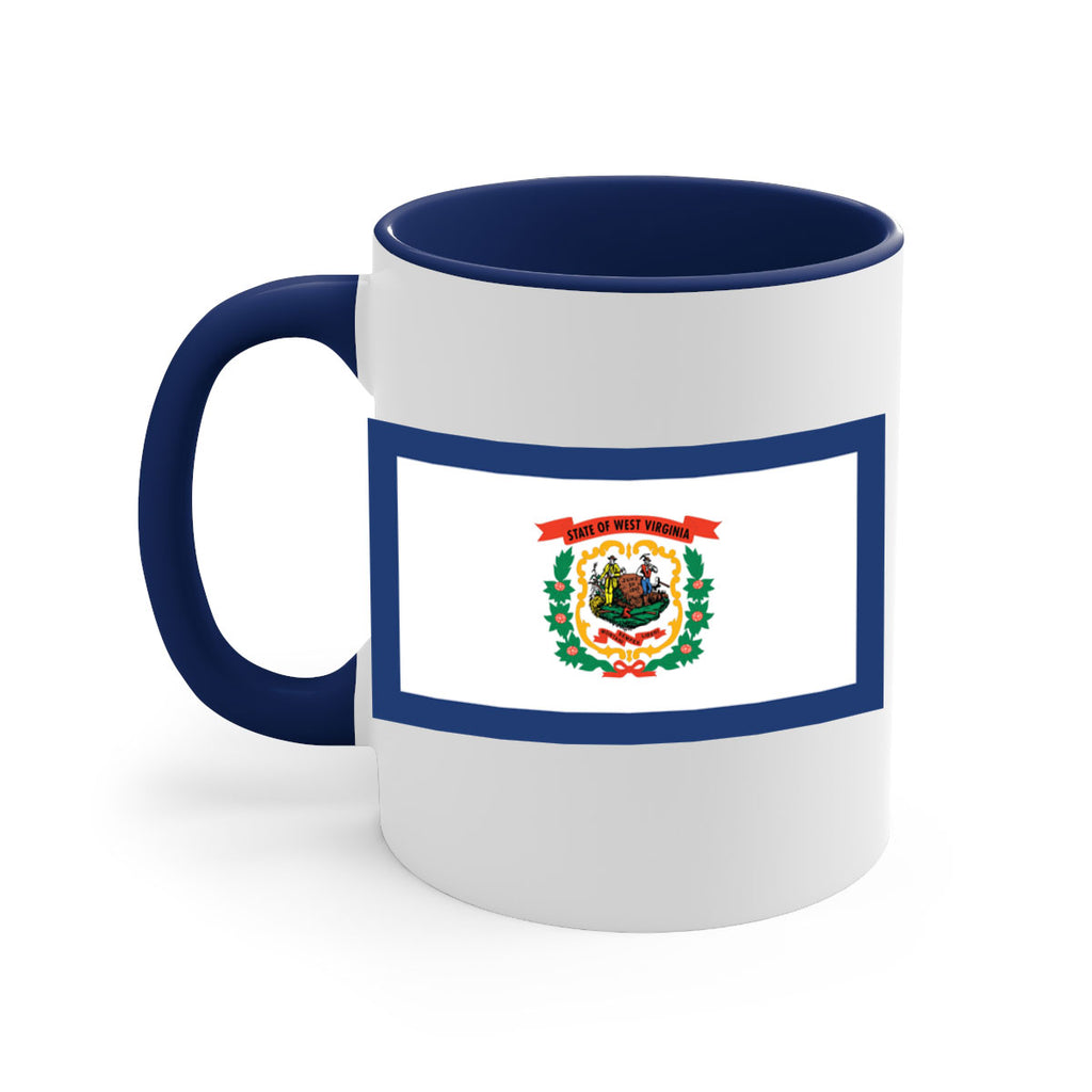 West Virginia 3#- Us Flags-Mug / Coffee Cup