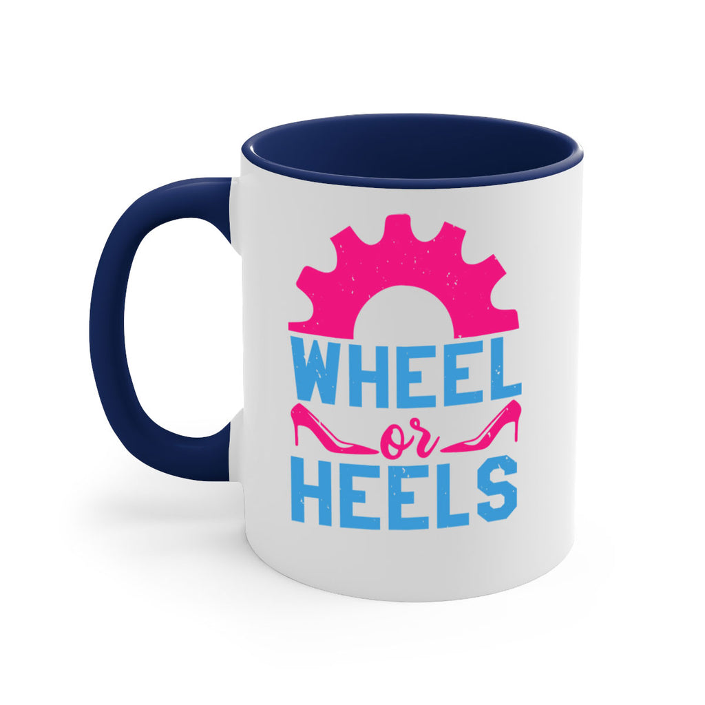 Wheel or Heels Style 8#- baby shower-Mug / Coffee Cup