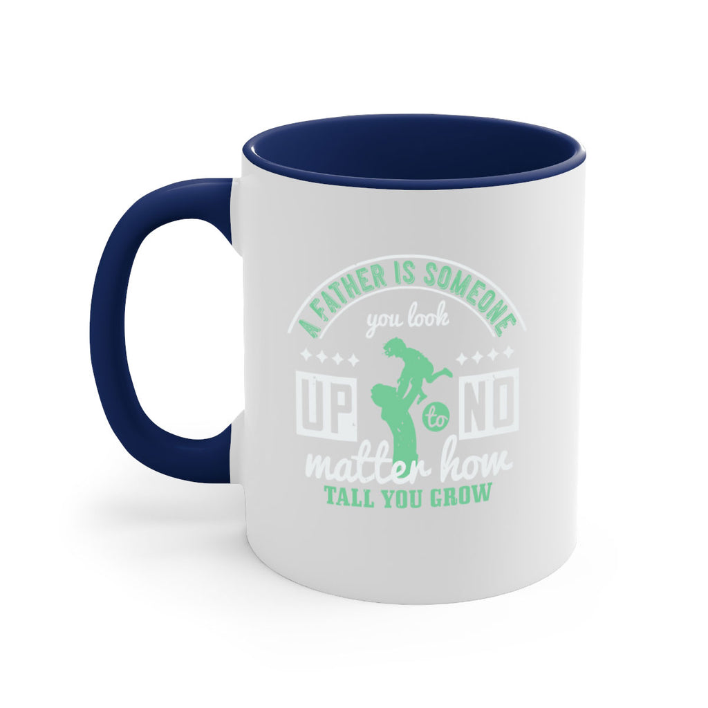 a father is someone 125#- fathers day-Mug / Coffee Cup