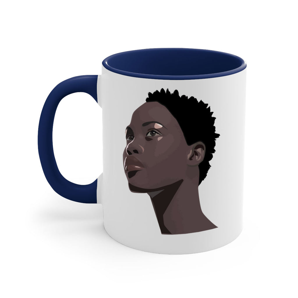 african woman portrait 88#- Black women - Girls-Mug / Coffee Cup