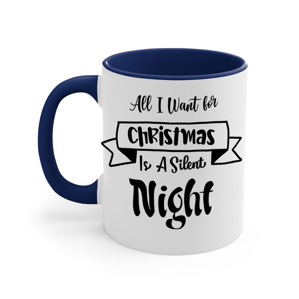 all i want for christmas is a silent night style 43#- christmas-Mug / Coffee Cup