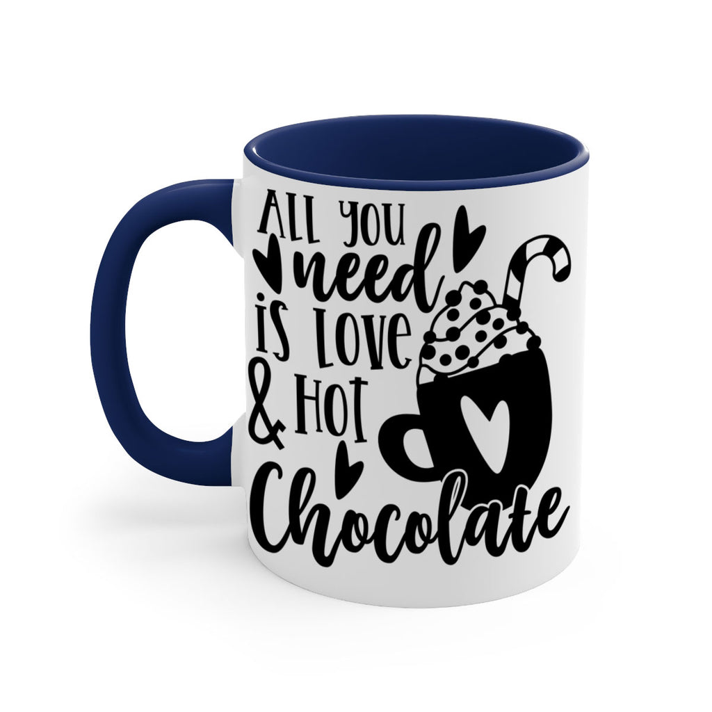 all you need is love and hot chocolate style 49#- christmas-Mug / Coffee Cup