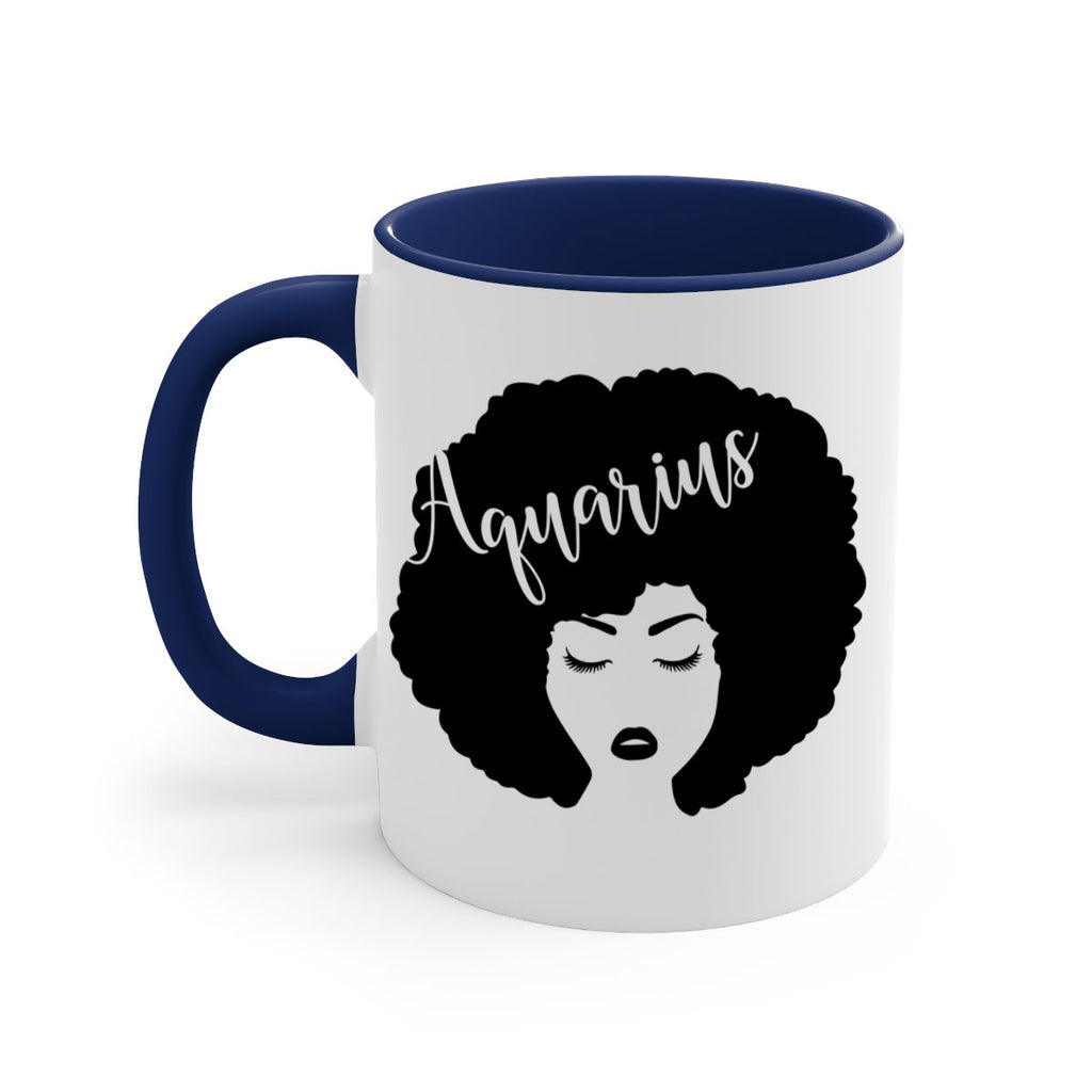 aquarius62#- Black women - Girls-Mug / Coffee Cup