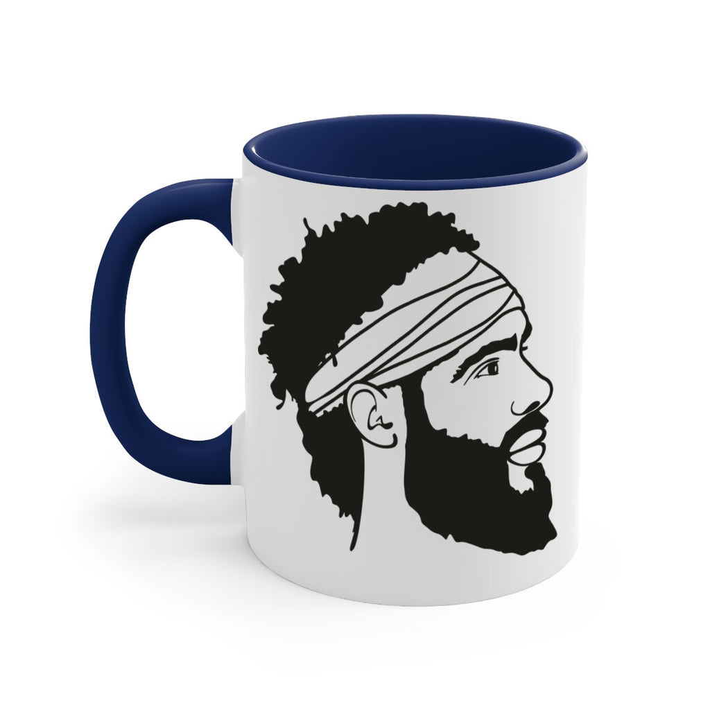 beardman 48#- Black men - Boys-Mug / Coffee Cup