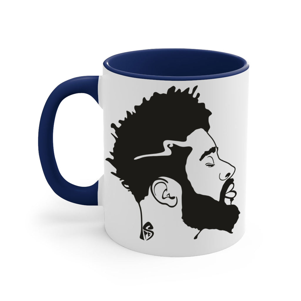 beardman 59#- Black men - Boys-Mug / Coffee Cup