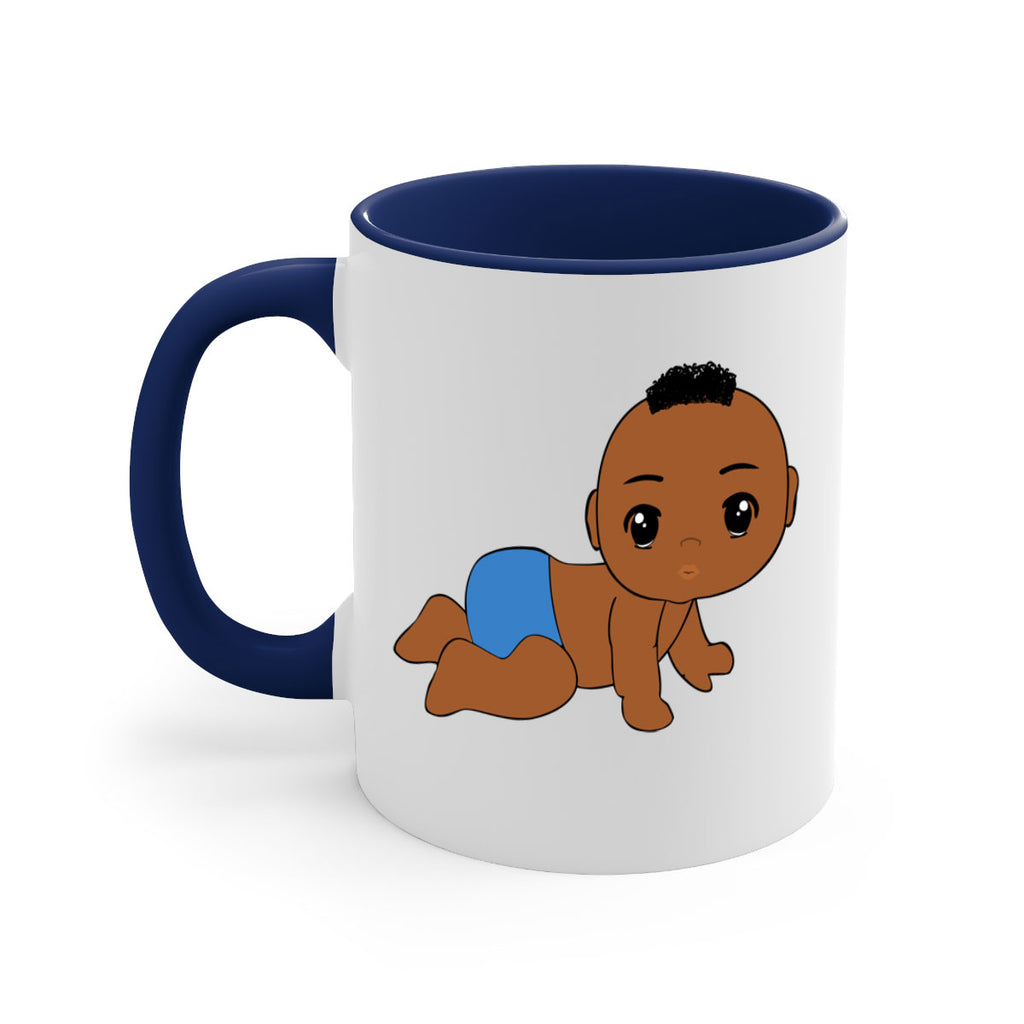 black baby boy 9#- Black men - Boys-Mug / Coffee Cup