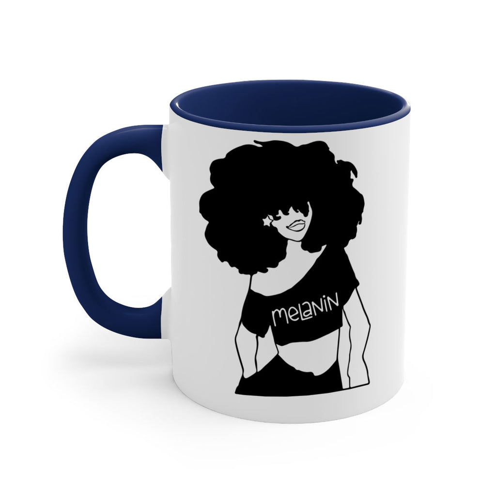 black girl meanin 19#- Black women - Girls-Mug / Coffee Cup