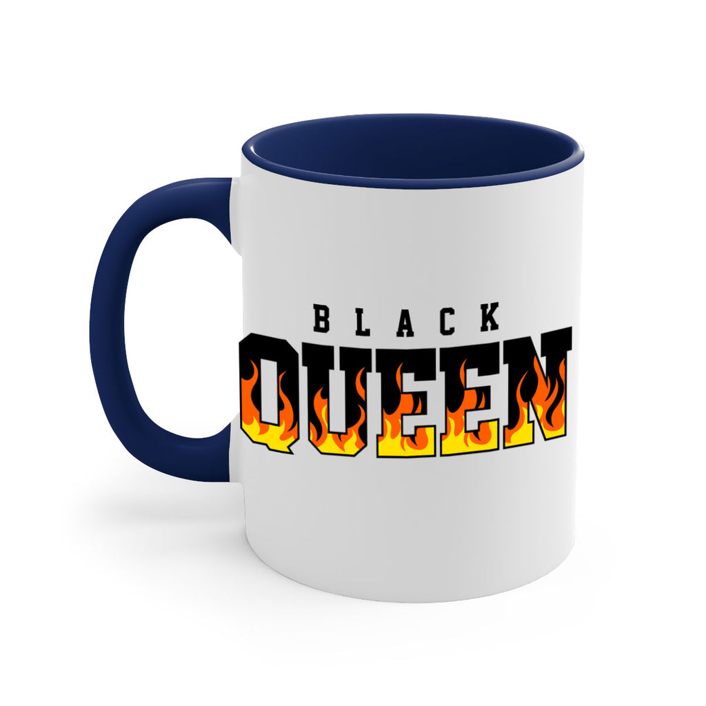 black queen flames 220#- black words - phrases-Mug / Coffee Cup