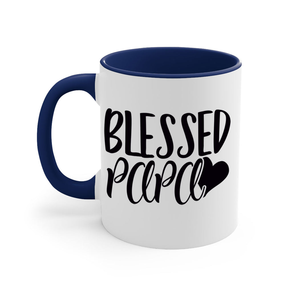 blessed papa 70#- grandpa-Mug / Coffee Cup