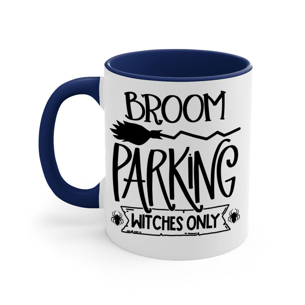 broom parking witches only 84#- halloween-Mug / Coffee Cup