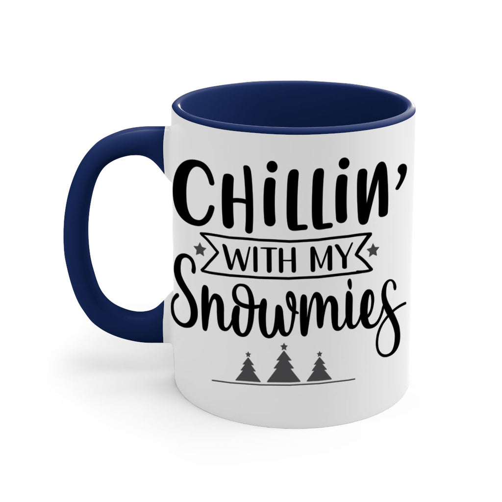 chillin with my snowmies style 90#- christmas-Mug / Coffee Cup