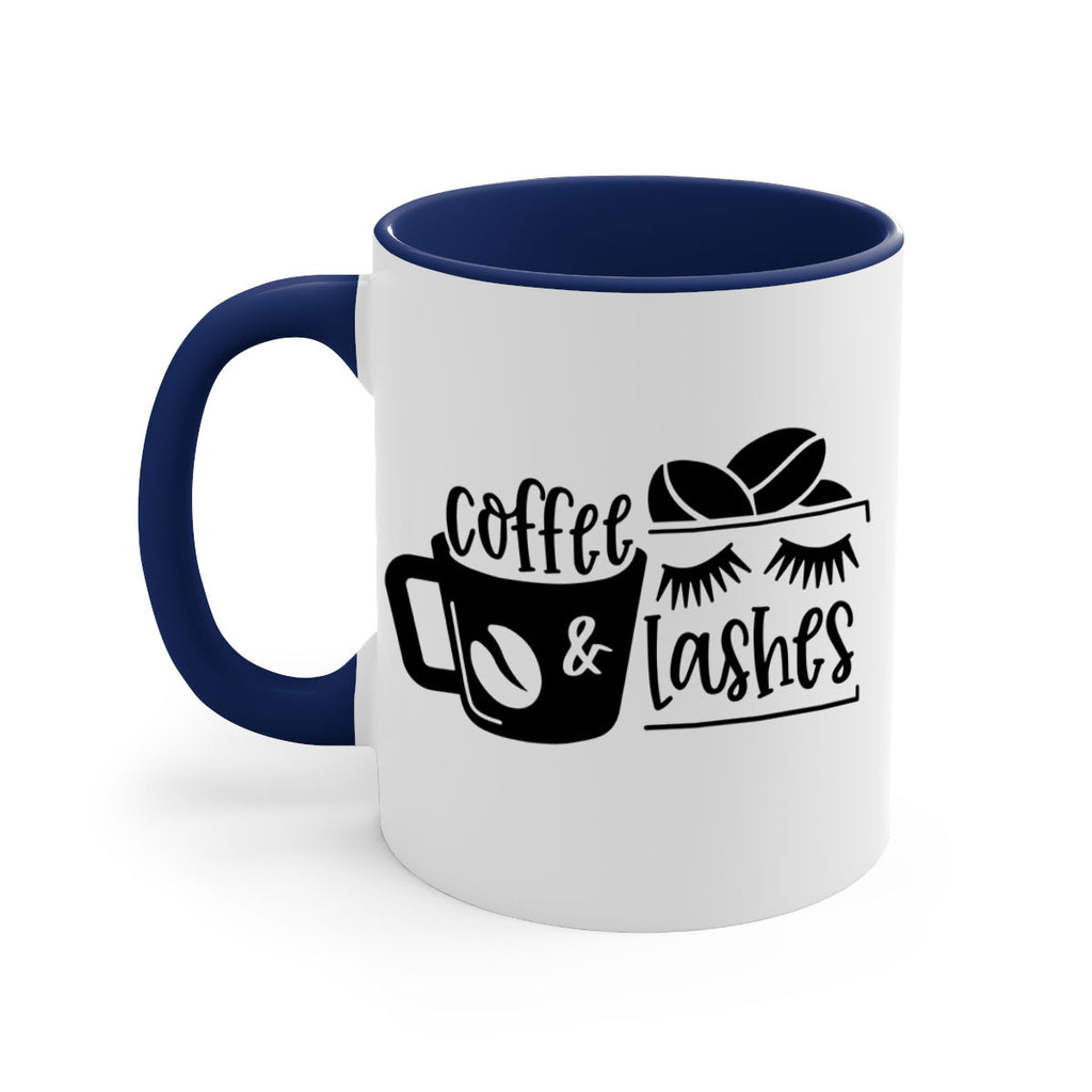 coffee lashes 176#- coffee-Mug / Coffee Cup