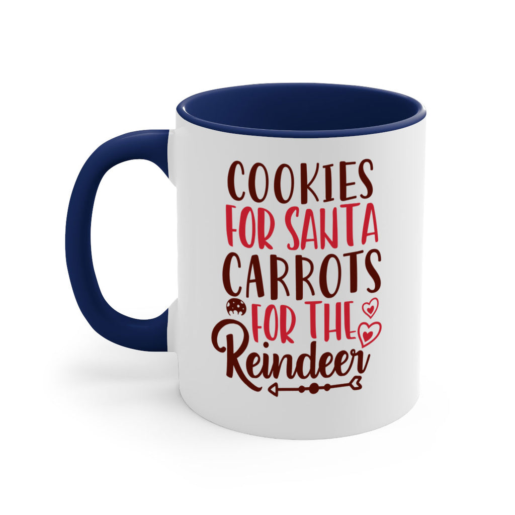 cookies for santa carrots for the reindeer 289#- christmas-Mug / Coffee Cup