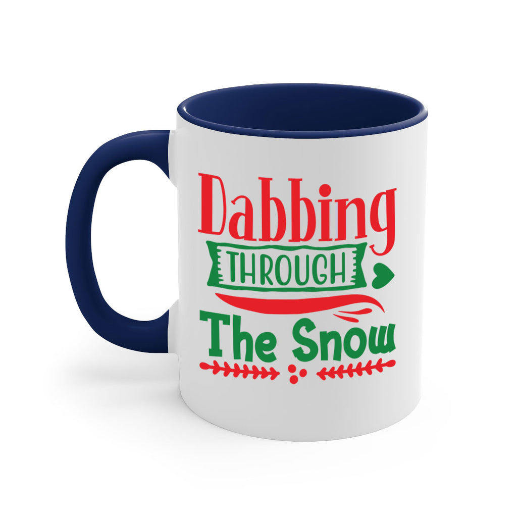 dabbing through the snow style 145#- christmas-Mug / Coffee Cup