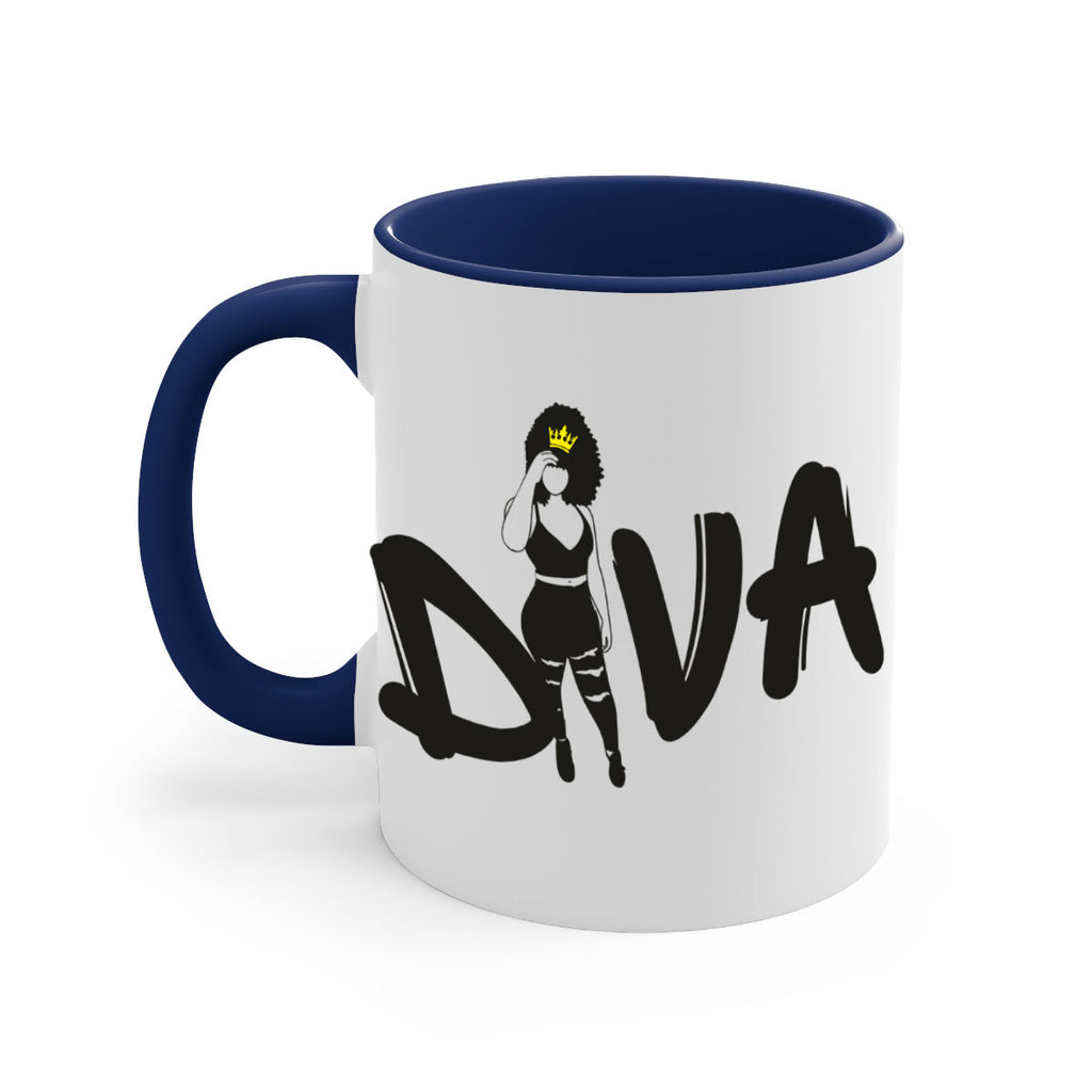 diva 6#- Black women - Girls-Mug / Coffee Cup