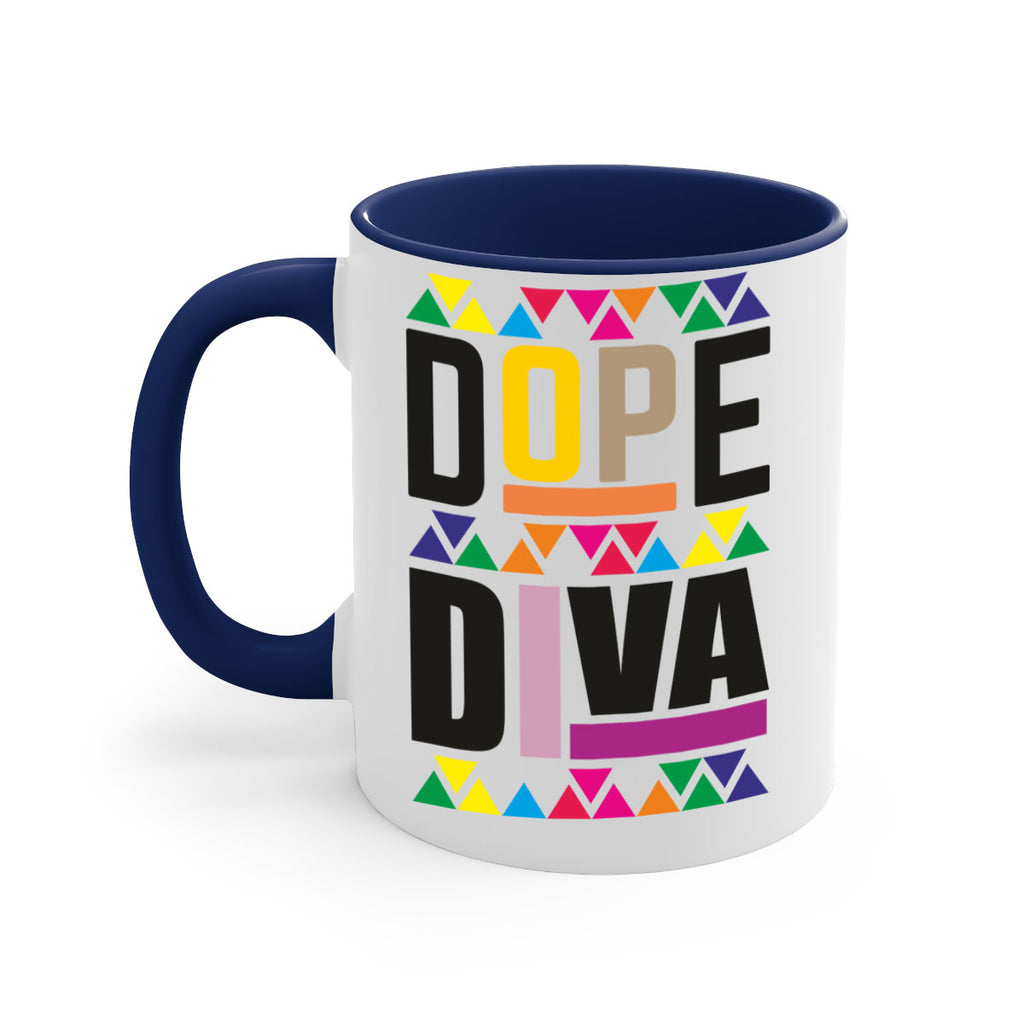 dope diva- black words - phrases-Mug / Coffee Cup