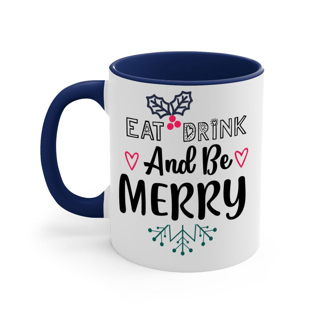 eat drink and be merry style 190#- christmas-Mug / Coffee Cup