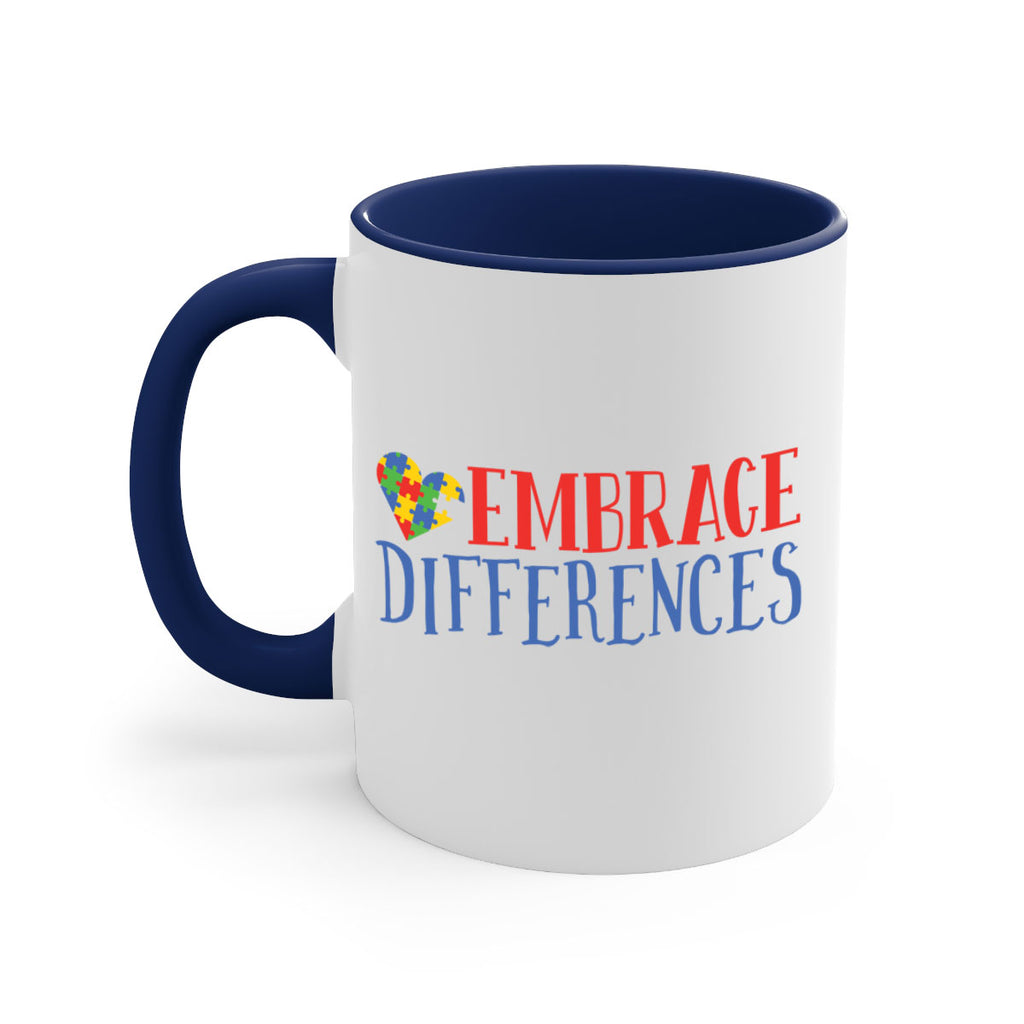 embrace differences Style 13#- autism-Mug / Coffee Cup