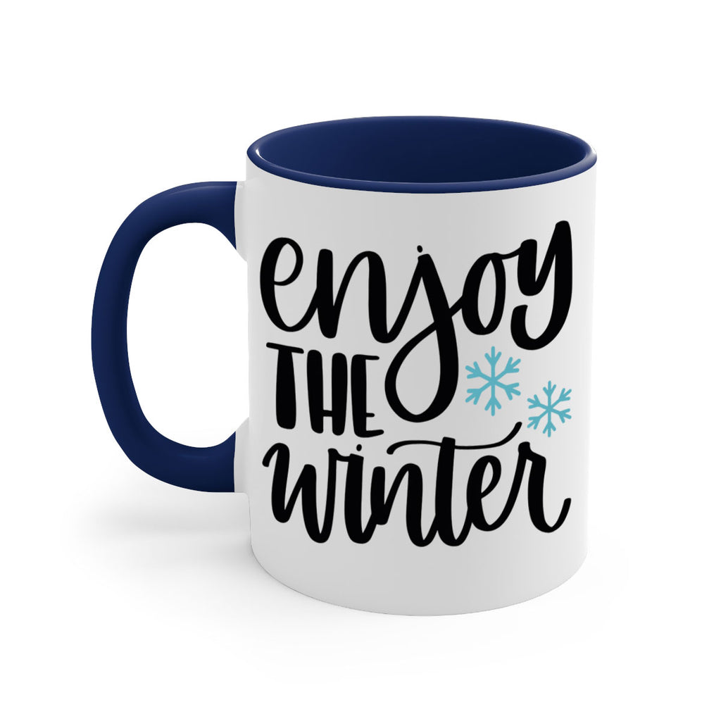 enjoy the winter 155#- christmas-Mug / Coffee Cup