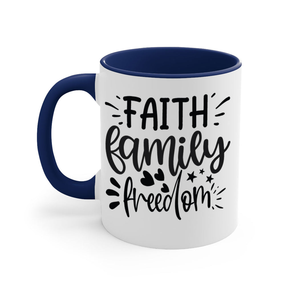 faith family freedom 43#- Family-Mug / Coffee Cup