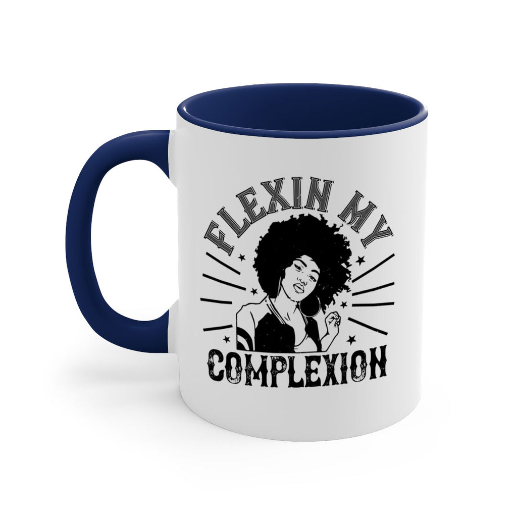 flexin my complexion Style 34#- Afro - Black-Mug / Coffee Cup