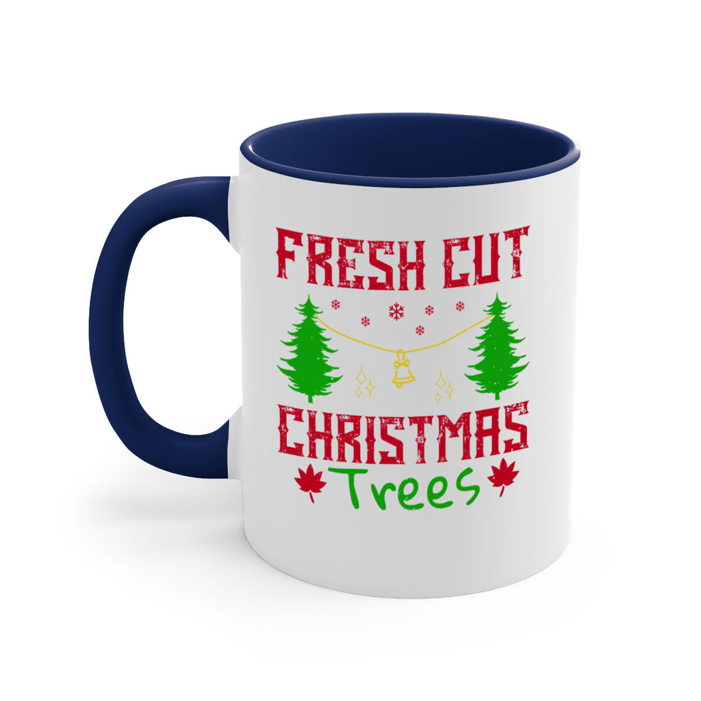 fresh cut christmas trees 452#- christmas-Mug / Coffee Cup