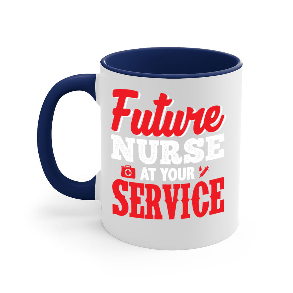 future nurse at your servicepng Style 241#- nurse-Mug / Coffee Cup